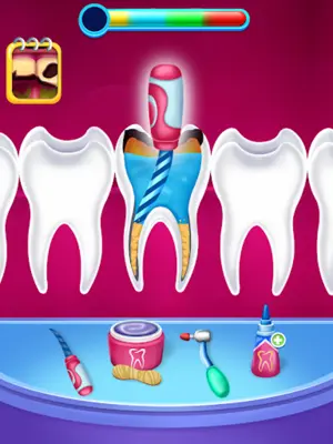 Pet Doctor Kids Dentist Game android App screenshot 2